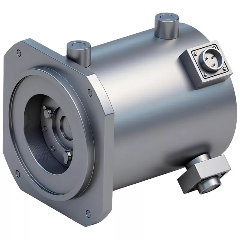 Freitragender, wassergekühlter Permanentmagnetmotor aus Edelstahl